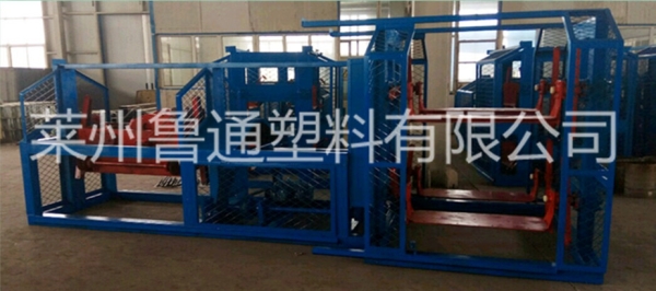 自動化制股打繩二合一塑料制繩機