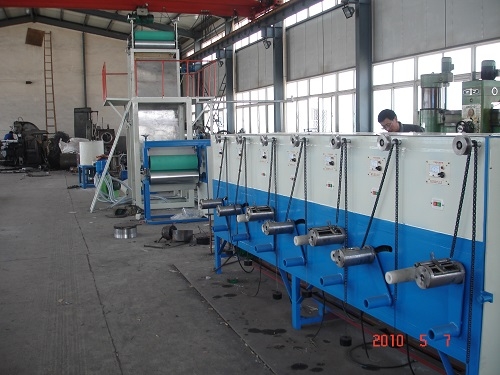 立式撕裂膜機組